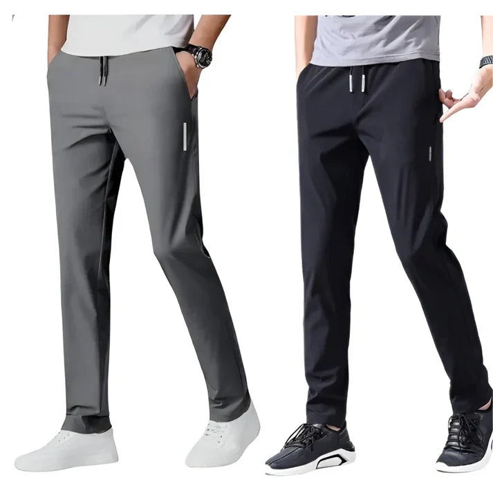 Men’s Premium Comfort Track Pants (BUY 1 GET 1 FREE) – Black & Grey